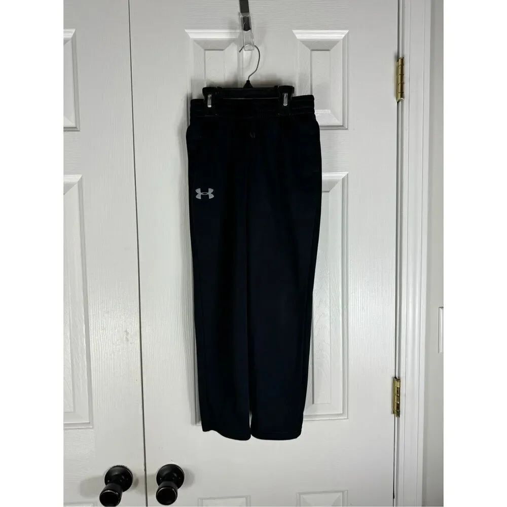 Underarmour Boys Cold Gear Black Pants Size Youth Small